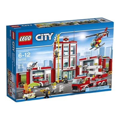 消防积木LEGO/乐高收藏拼插