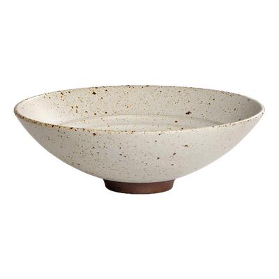 个性粗陶碗哑光釉复古餐厅菜碗