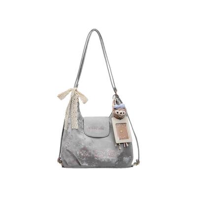 可爱卡通女时尚ins大容量双肩包