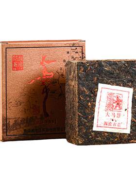 【品牌直营】澜沧古茶24年大马帮普洱茶熟茶砖茶古树熟普茶叶125g