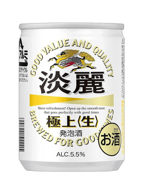 日本KIRIN麒麟淡丽极上生135ml