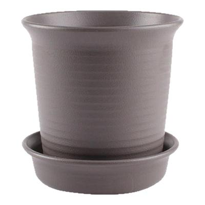 【磨砂质感】仿陶土的树脂花盆