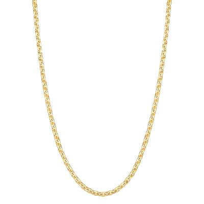 周生生18k黄金项链锁骨链