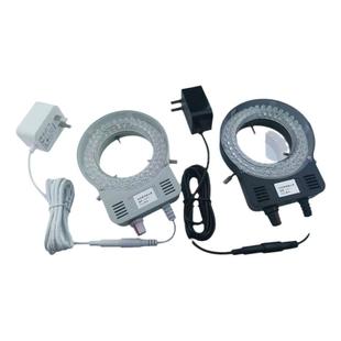 PDOK显微镜led环形光源视觉体视单筒工业相机补光照明高亮强聚光爱风手机维修环形灯打光亮度可调防油OK72