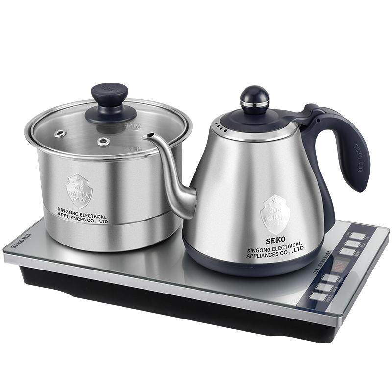 seko新功底部全自动上水茶台一体电热水壶加厚烧水壶家用茶炉W26