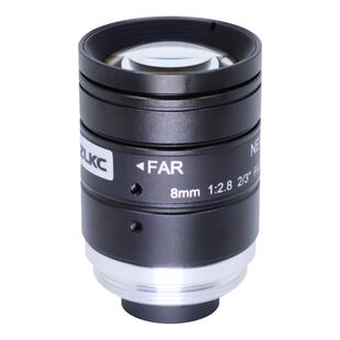 1000万像素工业镜头8mm机器视觉手动光圈抗振动低畸变近距离镜头