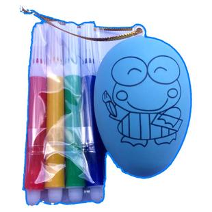 复活节彩蛋鸡蛋壳涂鸦手工diy材料包儿童绘画填色幼儿园玩具礼物