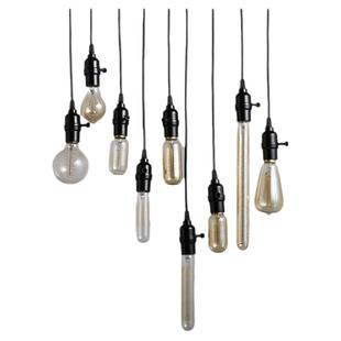 爱迪生灯泡单头吊灯e27螺口创意吧台酒吧餐厅咖啡厅复古钨丝灯泡