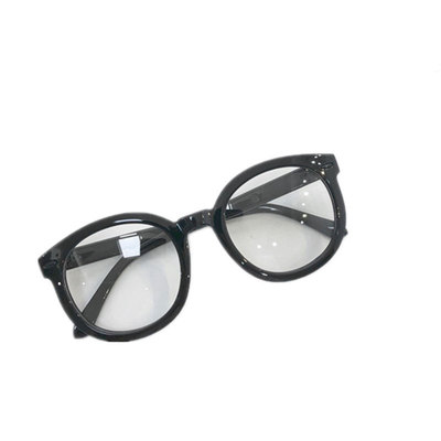 港味网红新复古泛泛粗女眼镜框