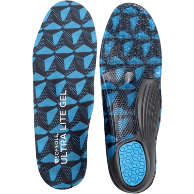 舒足速乐轻薄透气减震男女鞋垫