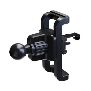 车载手机支架汽车单叶片空调出风口专用导航支架固定万向底座夹子
