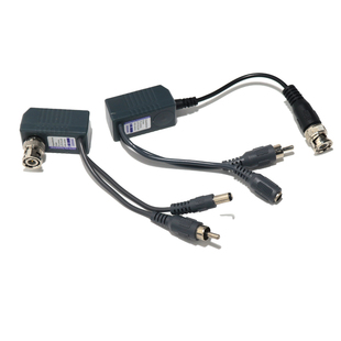 监控同轴AHD/CVI/TVI视频电源音频三合一模拟高清双绞线传输器