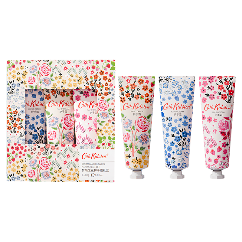 Cath Kidston护手霜礼盒套装润唇膏滋润补水保湿送生日伴手礼物女