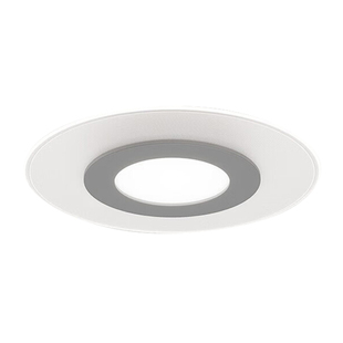 达伦自然立体光吸顶灯D3超薄客厅卧室灯智能控制圆形现代简约白色