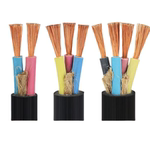 白色电线国标三相电缆线2芯3芯1.01.52.54平方户外家用电源护套线