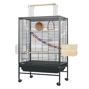 小太阳专用鸟笼鹦鹉笼子家用养特大号豪华别墅新型防溅洒双层鸟屋