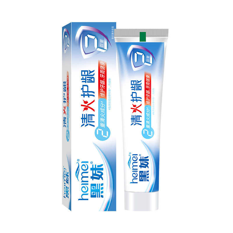 黑妹清火护龈牙膏官方正品