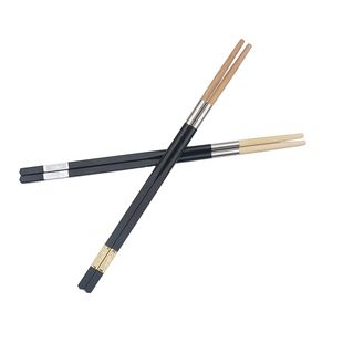 可换头一次性火锅筷子家用高档合金筷可拆卸筷头酒店定制一人一筷