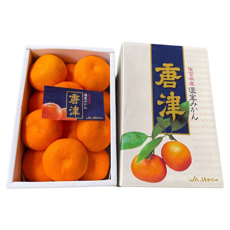 佐贺唐津蜜桔蜜柑蜜橘2斤礼盒版