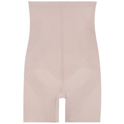 爱慕美体凉逸春夏女士加高腰短腿中款塑裤AD350461