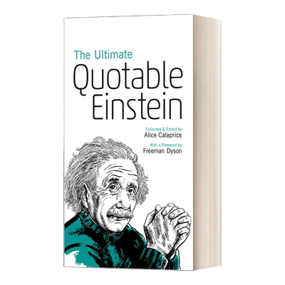 英文原版 The Ultimate Quotable Einstein 终极可引用的爱因斯坦 英文版 进口英语原版书籍