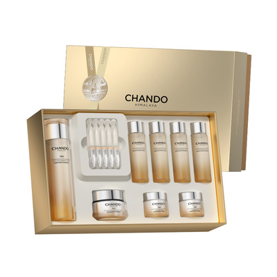 自然堂铂金胶原水乳套装