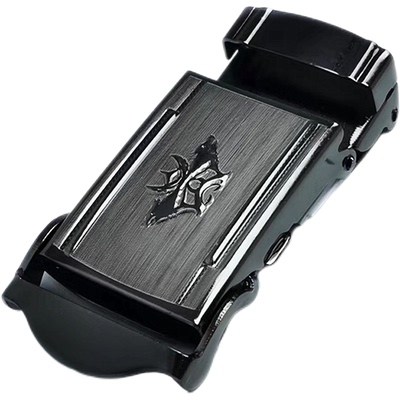 皮带扣头平滑扣压扣单扣头手压式