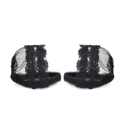 蕾丝鞋带高跟鞋防掉跟神器可调节