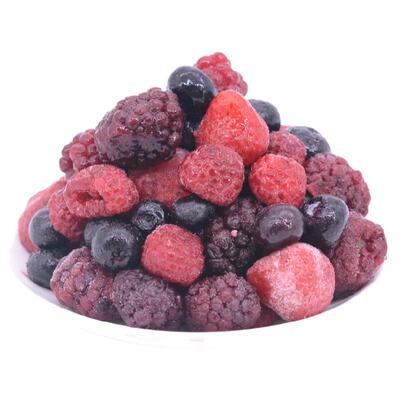 新鲜冷冻混合莓果烘焙酸奶碗配料