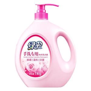绿伞内衣洗衣液4斤装男女士专用洁净除菌专门洗内衣内裤的洗衣液