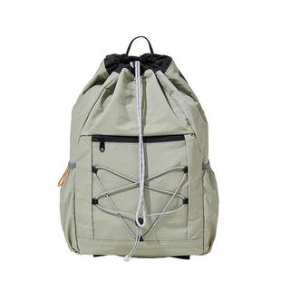 波斯丹顿户外登山包女男羽毛球轻便徒步抽绳双肩背包旅游网球书包