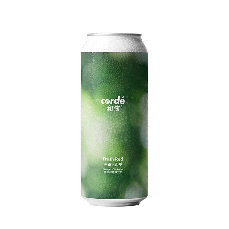 和弦冰镇大西瓜果味绿茶果泥精酿啤酒女生微醺 冷藏保存