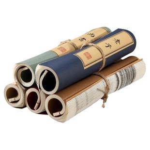 中式样板房装饰书仿真书印字复古中文线装书饰品摆件仿古拍照道具