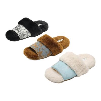 2025新品可外穿毛毛拖鞋勃肯拖