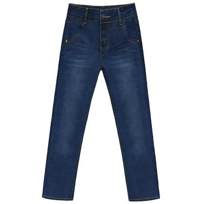 春秋新款大码宽松直筒牛仔裤