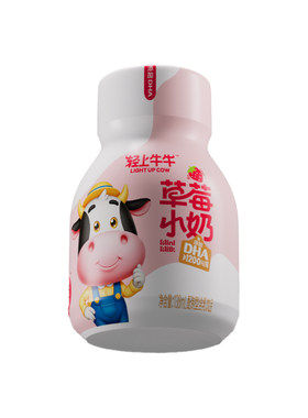 儿童DHA草莓牛奶小瓶装