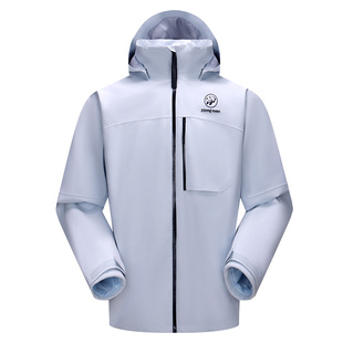 【玩野ECO】蔡徐坤同款熊猫户外三合一冲锋衣2025新款男女登山服