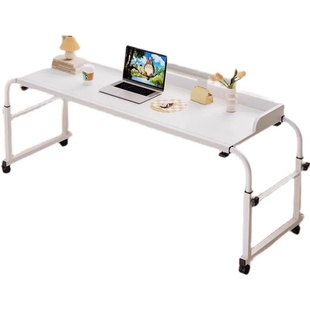 多功能可移动升降床边桌女生卧室家用懒人床上办公电脑桌跨床桌子