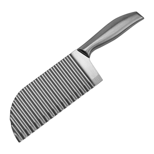 跃生不锈钢波浪刀狼牙土豆刀多功能波纹薯条专用花式切菜神器商用