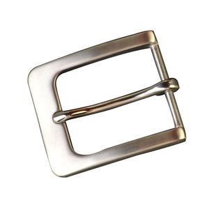 男士不锈钢口字针扣扣头皮带扣卡子扣青年百搭皮带头腰带配件40mm