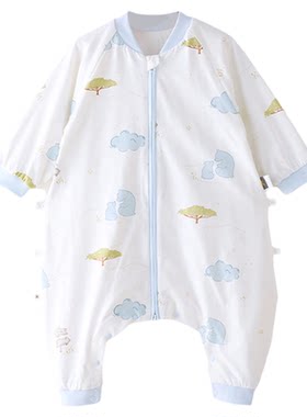 童泰婴幼儿分腿睡袋夏季连体衣