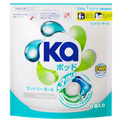 菁华Ka3合1洗衣凝珠8粒