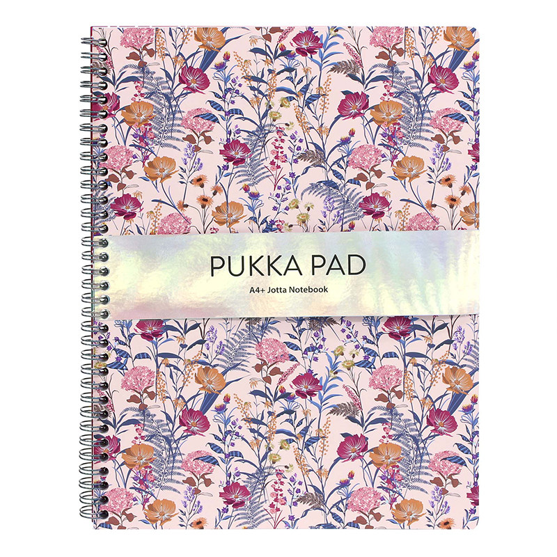 Pukka Pad ins高颜值A4线条本子线圈本超厚笔记本学生通用记事本作业本错题本