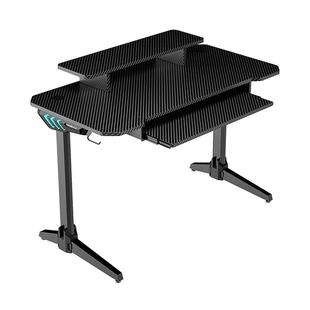 小尺寸升降电竞桌椅套装8090CM1米家用rgb带键盘托抽屉台式电脑桌