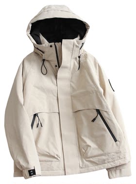 户外登山徒步防风保暖长袖羽绒服