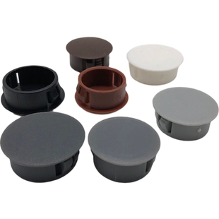 尼龙塑料堵头卡扣式塞头面板螺丝家具孔装饰盖防盗门圆孔封口盖帽