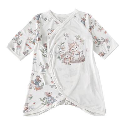 bubbletree婴儿连体衣新生儿衣服幼儿宝宝小月龄爬服蝴蝶衣婴儿衣
