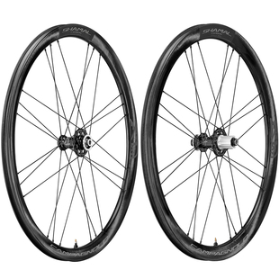 意大利CP Campagnolo Shamal Carbon 碟刹真空开口‮维纤碳‬轮组