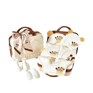 迪士尼婴儿礼盒套装新生儿衣服初生宝宝满月出生见面礼物用品高档