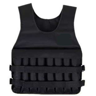 负重背心男加重训练装备跑步俯卧撑沙包健身重力背包马甲沙袋衣服